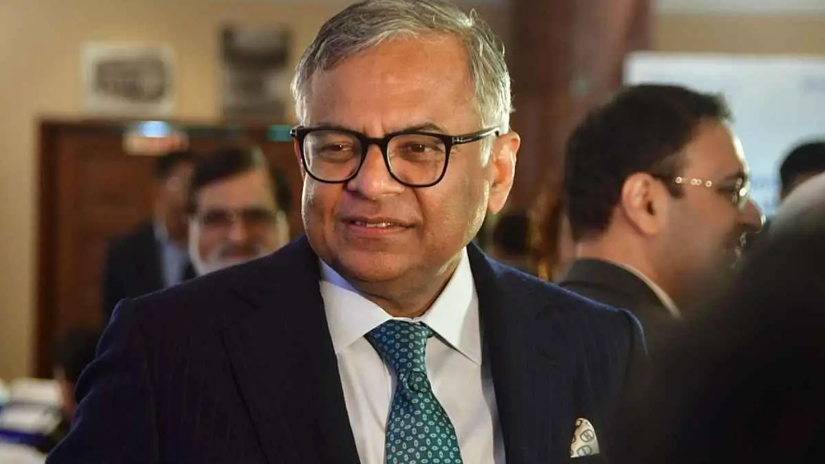Tata Sons Chairman N Chandrasekaran